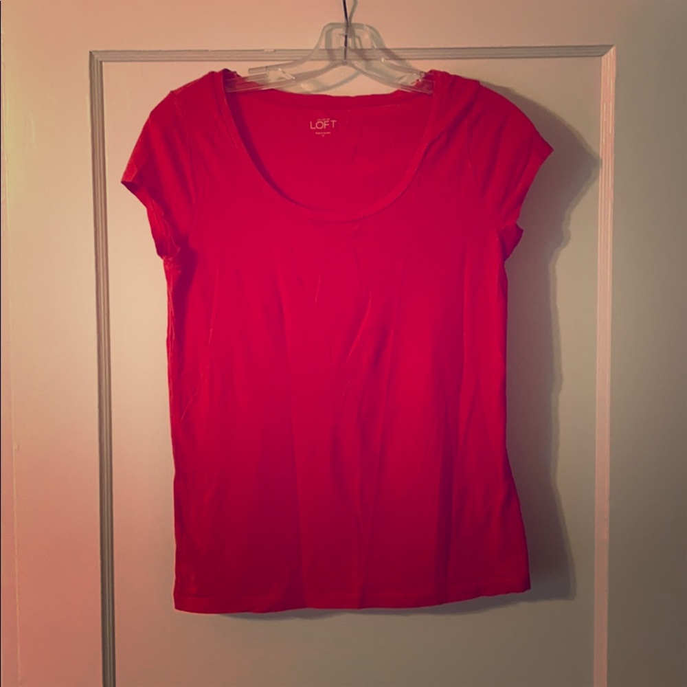 Coral short sleeve tee